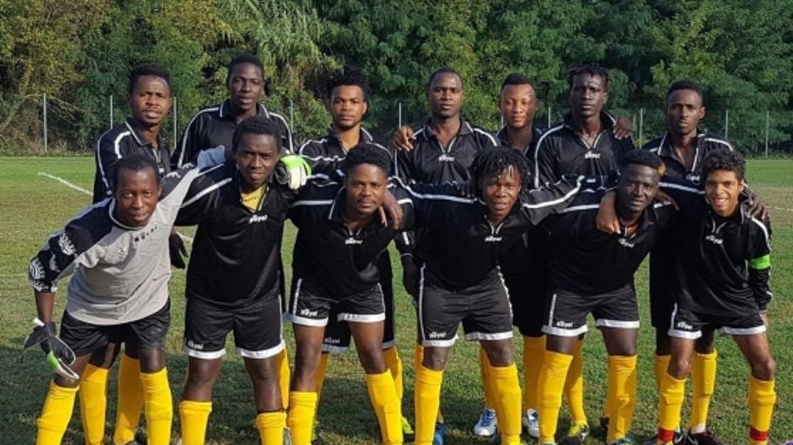 La Vicofaro International, la squadra dei migranti