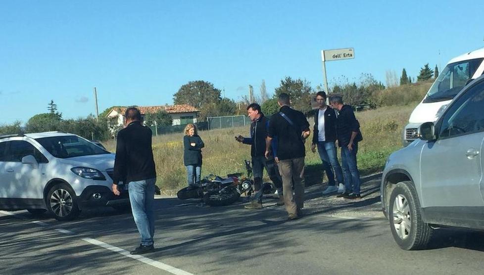 Traffico in tilt per un incidente