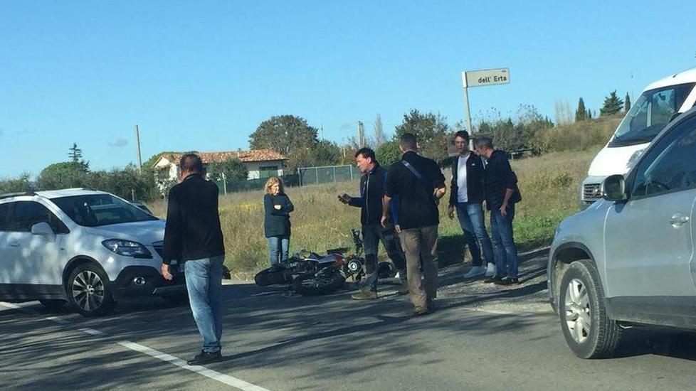 Traffico in tilt per un incidente