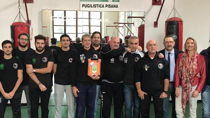 Dal Comune un defibrillatore alla Pugilistica Bartolomei