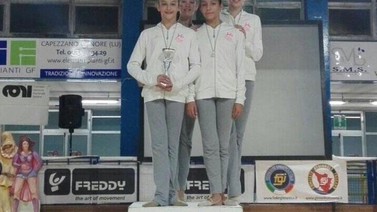 Ginnaste massesi in corsa per il campionato nazionale