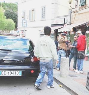 La zona dove è avvenuto l’accoltellamento