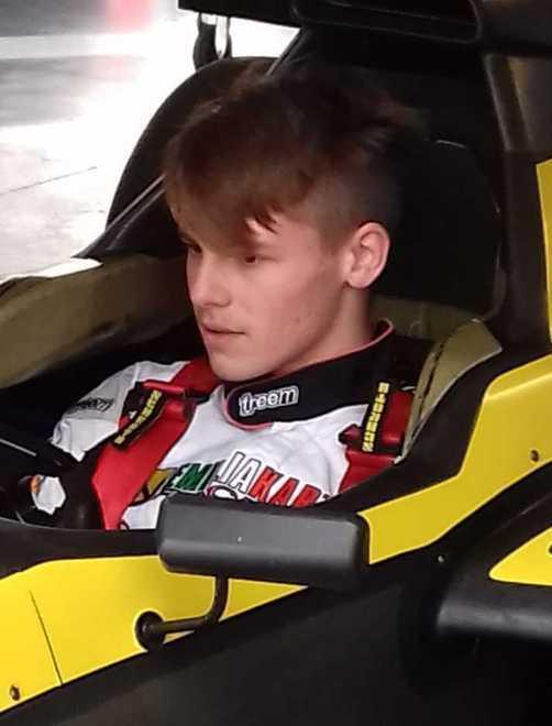Il kartista Paolo Orsini ha testato una monoposto