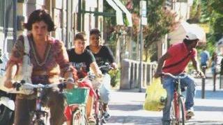Una pista ciclabile