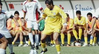 Giovanni Di Tommaso, l’attaccante del Borgo a Buggiano che ha siglato il gol decisivo nel derby di Cecina