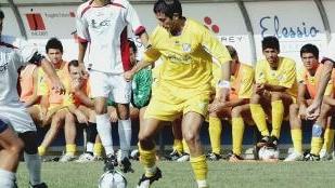 Giovanni Di Tommaso, l’attaccante del Borgo a Buggiano che ha siglato il gol decisivo nel derby di Cecina