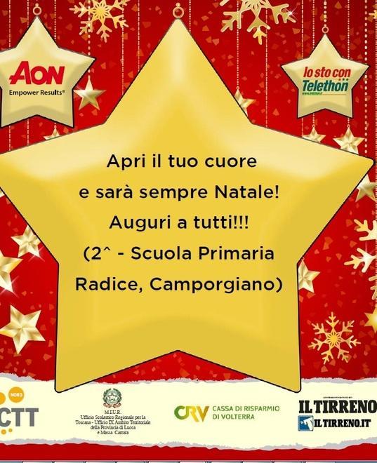 Tornano i pensieri di Natale degli alunni versiliesi sui bus 