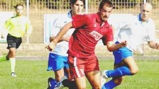 Sulla palla Bencini autore del gol del pareggio