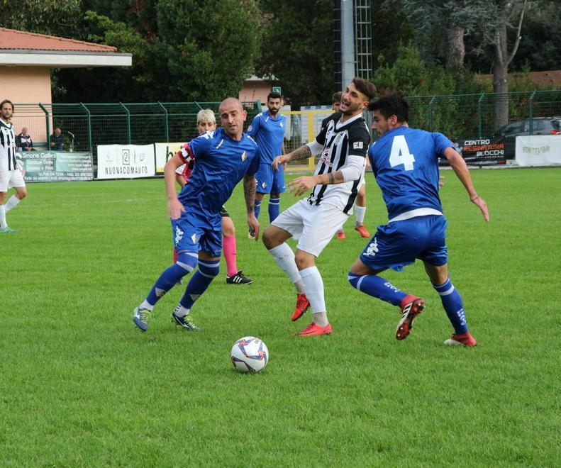 Un'azione di gioco del Prato
