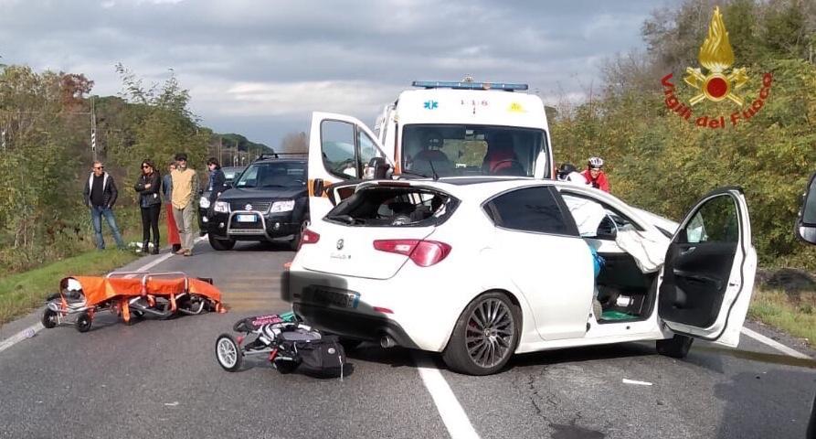 L'incidente sull'Aurelia