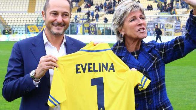 Carmelo Salerno con Evelina Christillin
