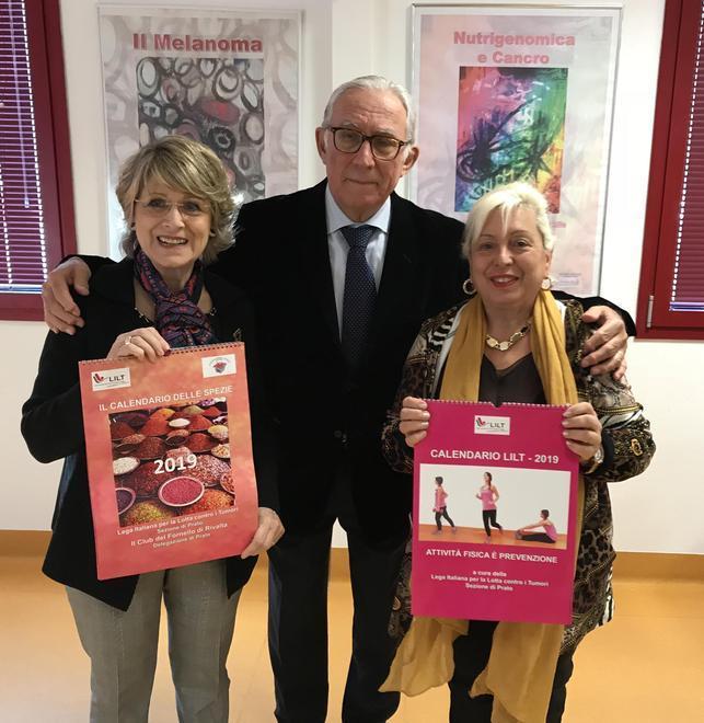 Presentati i calendari del 2019 della Lilt