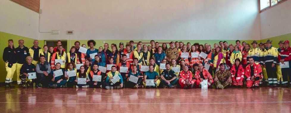 Protezione civile per cinquanta ragazzi 
