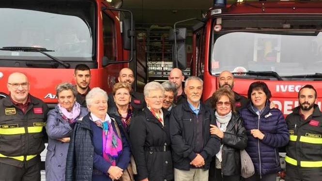 Donazione dell’Auser ai vigili del fuoco