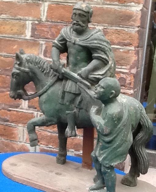 Ritrovata statua lignea dell’antica chiesa 