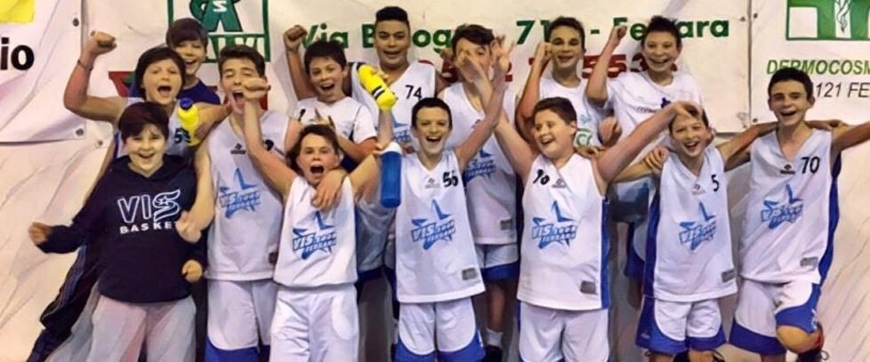Premiata l’Under 16 Vis per il titolo regionale Natali trascina l’Under 18