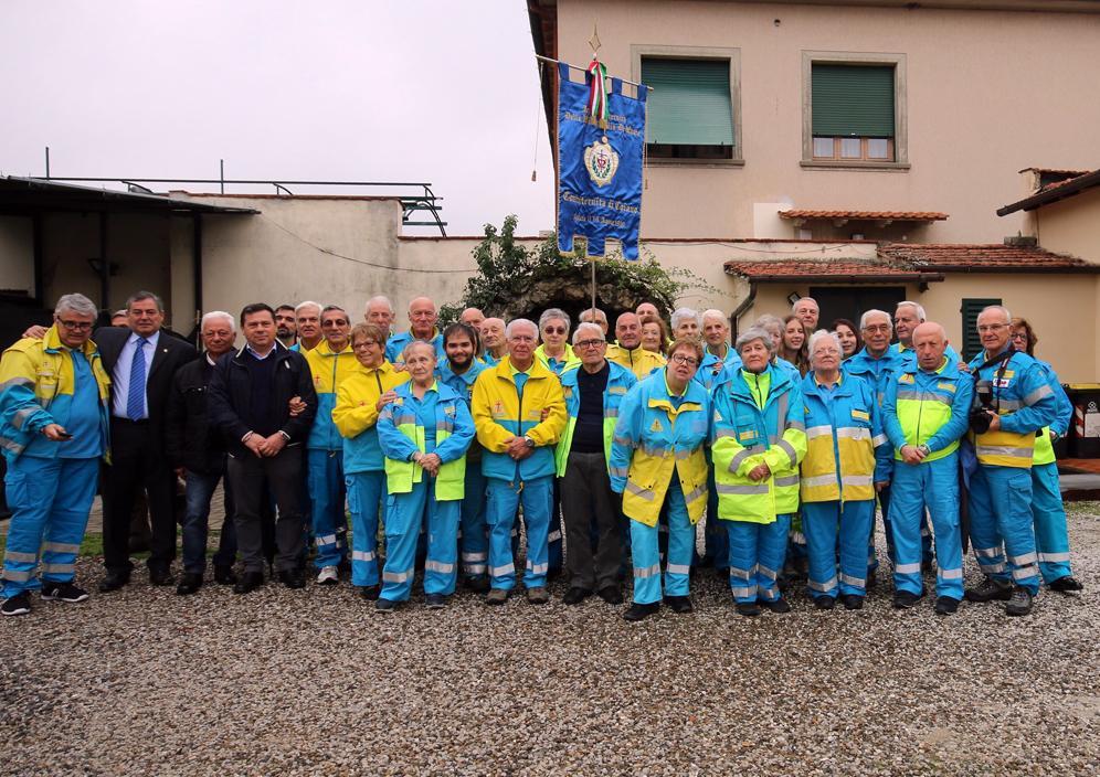 I volontari della Misericordia di Coiano