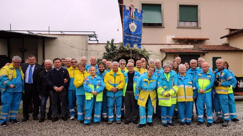 I volontari della Misericordia di Coiano