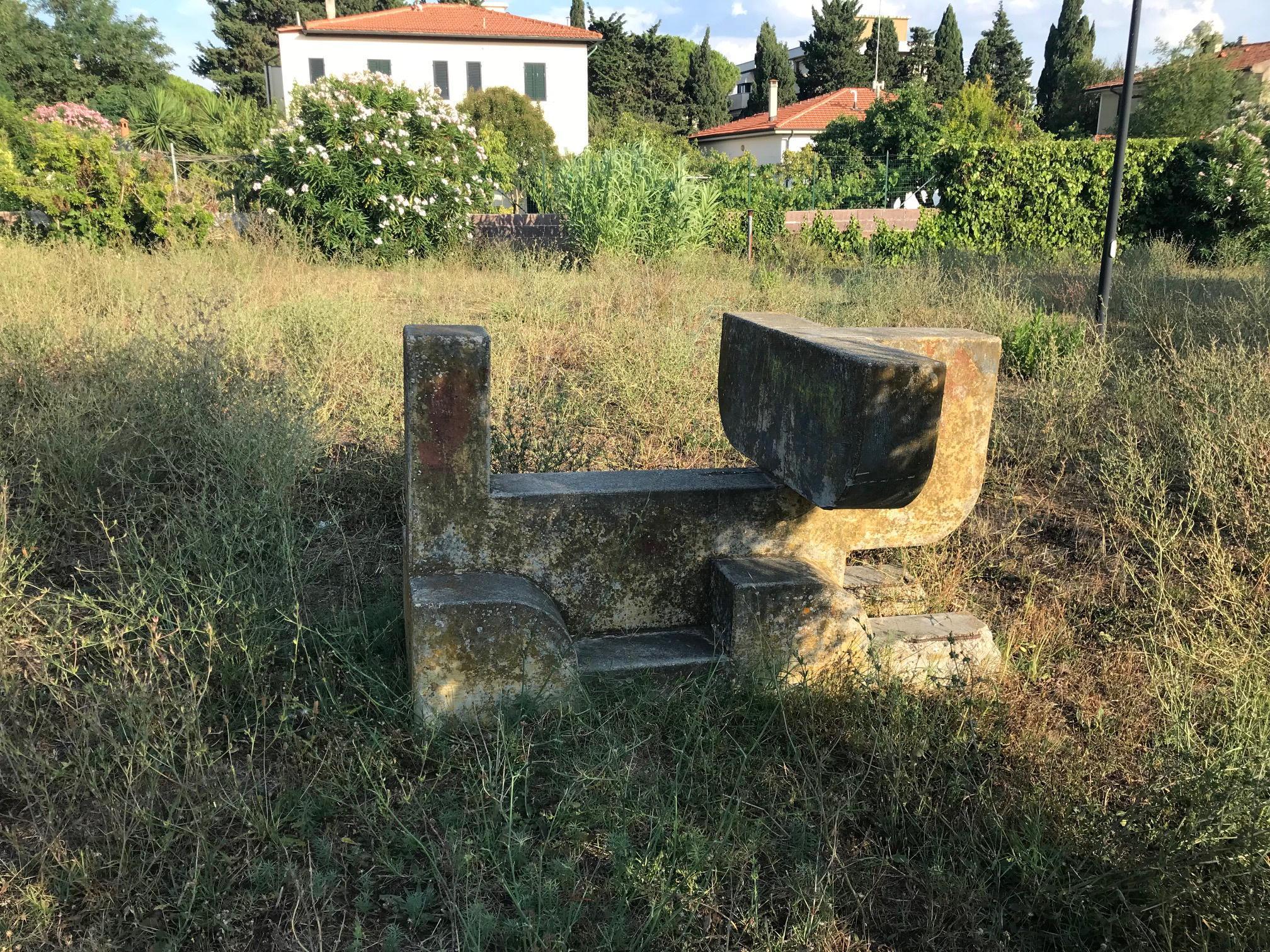 Erba alta segnalata più volte nel parco di Caletta