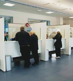 Gli uffici delle Entrate a Guamo