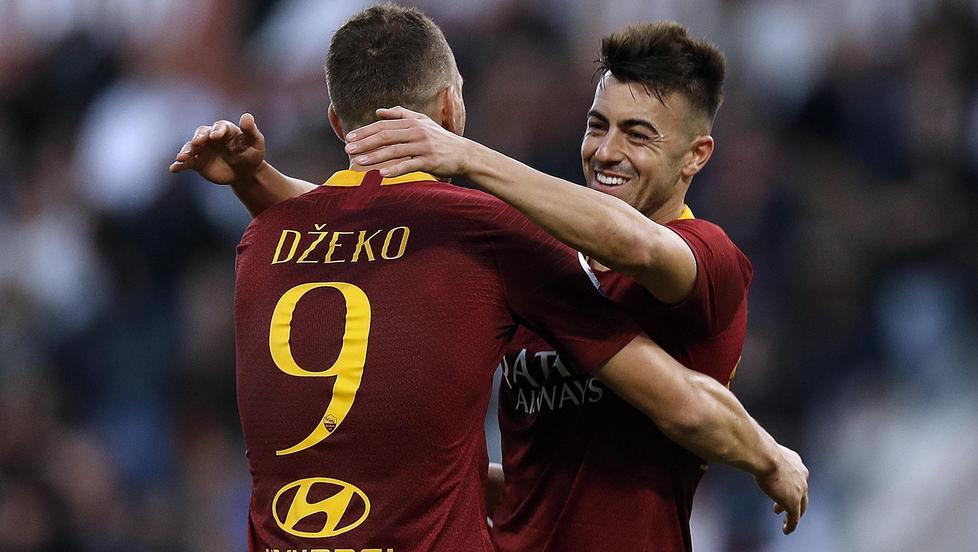 La Roma risorge e batte la Samp All’Olimpico il Faraone dà spettacolo