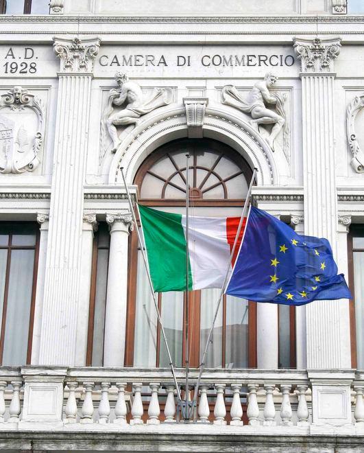 La sede della Camera di Commercio di Ferrara
