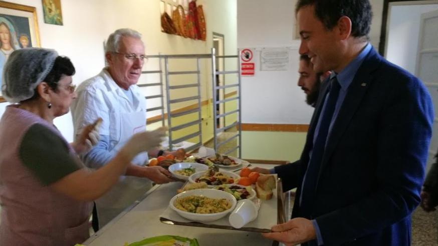 Il grande cuore della Caritas: già serviti 11.578 pasti caldi