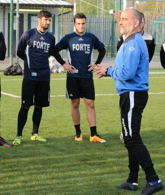Brachi, primo giorno da mister «Il mio Forte sarà più spregiudicato» 