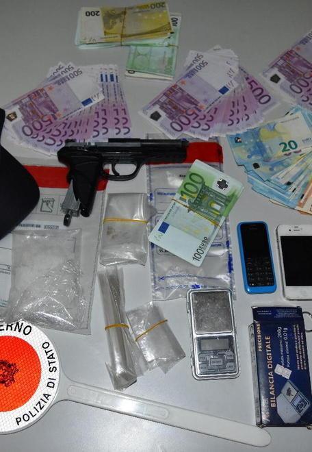 Sequestrato il “tesoro” del pusher: 54.800 euro