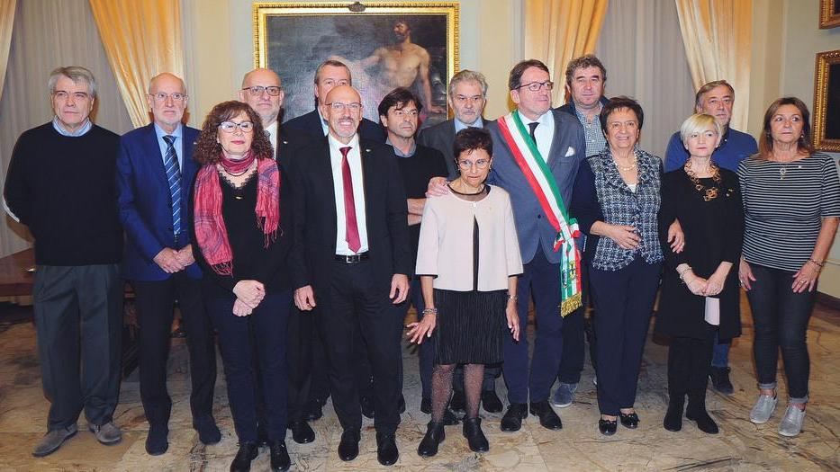I nuovi Maestri del lavoro ricevuti dal sindaco e festeggiati in Comune