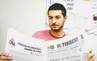 Massimiliano Colli, 33 anni, ha una bimba di appena sei mesi