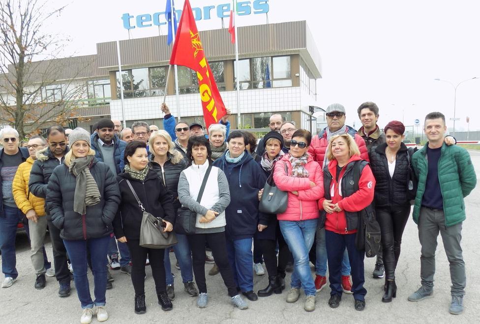 Vertenza Tecopress Primo sciopero sul contratto aziendale 