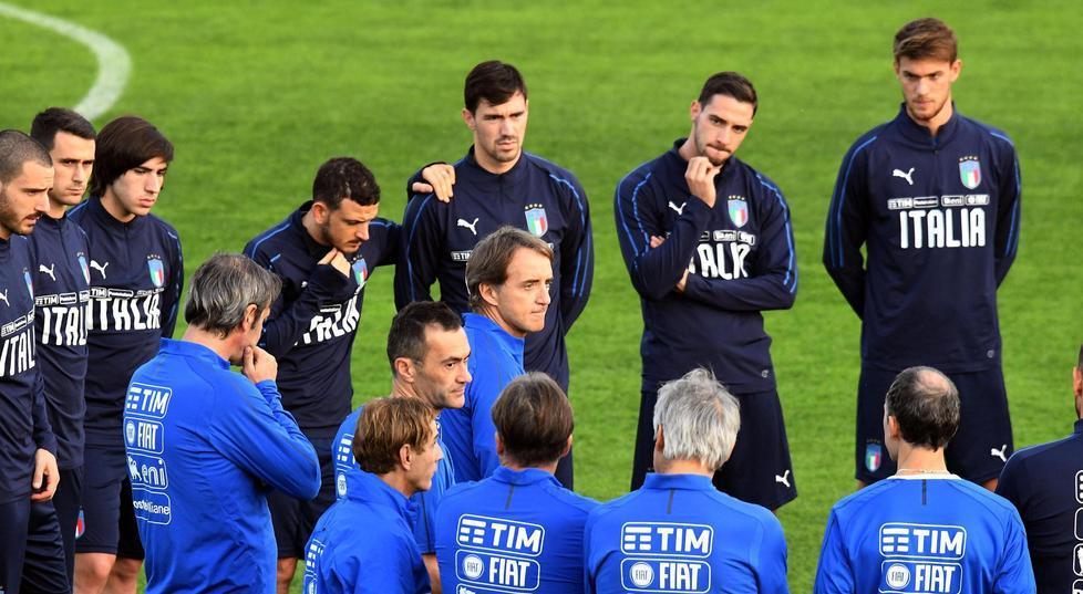 Il ct Mancini: «Nessuno deve sentirsi bocciato»