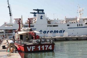 Si rompe il traghetto Toremar, Capraia isolata
