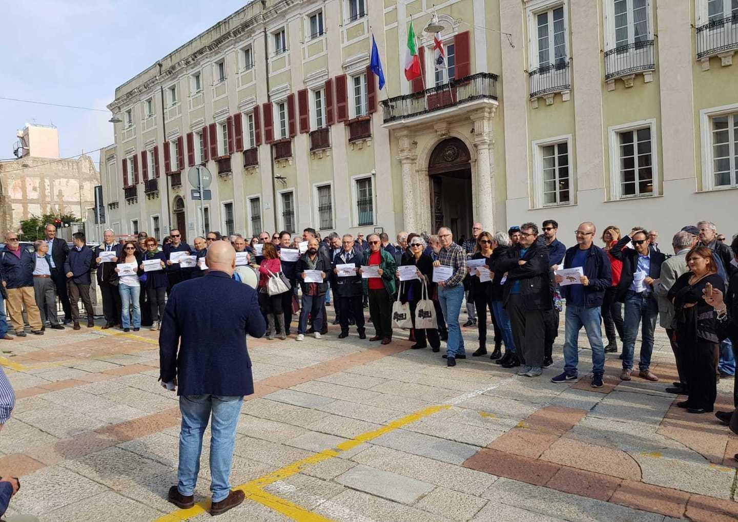 Attacchi del M5s, giornalisti in piazza 