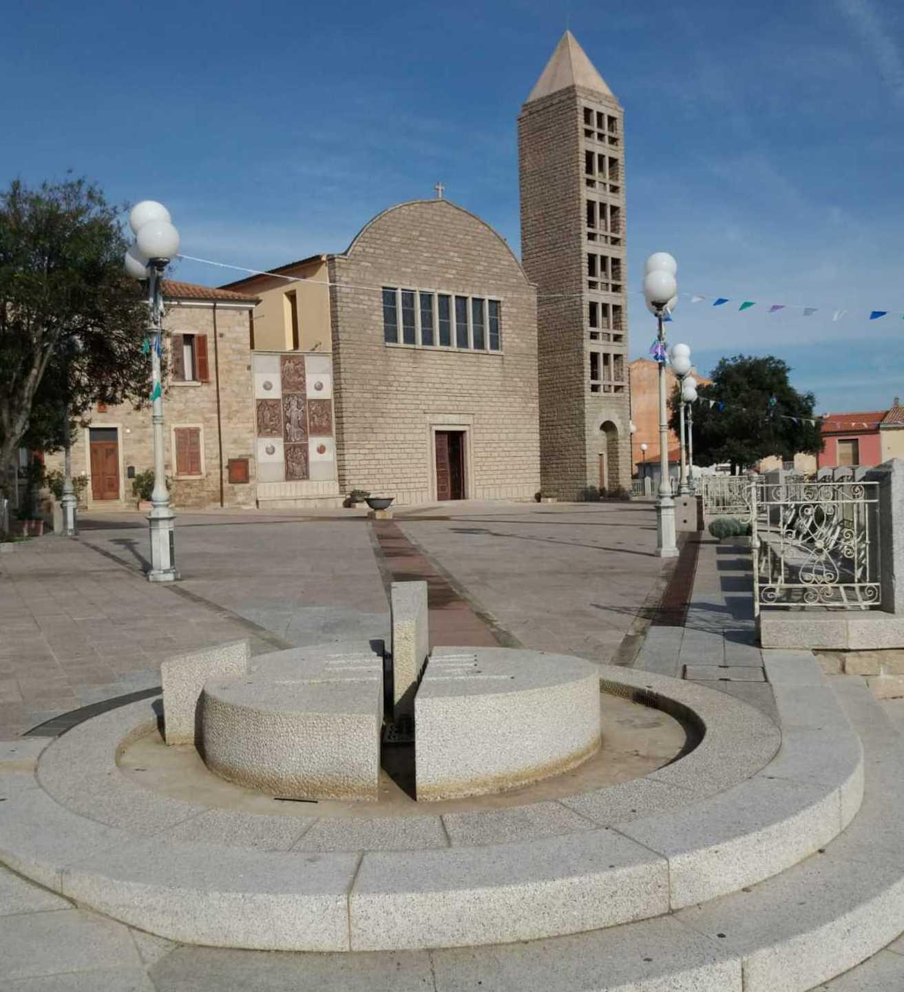 Aria condizionata e riscaldamento nella chiesa di Aglientu