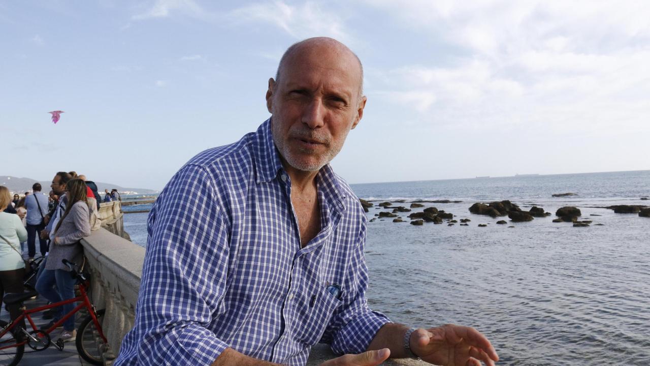 Gregorio De Falco sulla Terrazza Mascagni a Livorno