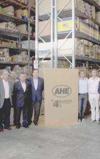 LA delegazione spagnola in visita alla 4 Season