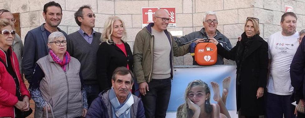 Defibrillatore in Cittadella in ricordo di Aurora