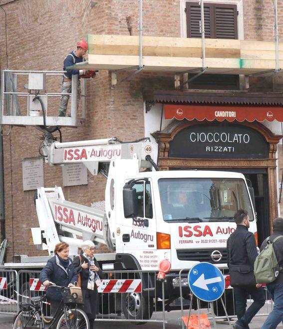 Torre dell’Orologio Installate le protezioni