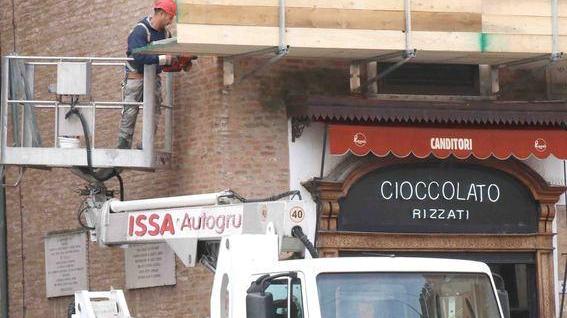 Torre dell’Orologio Installate le protezioni