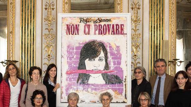“Non ci provare”, la campagna parte dal quadro-denuncia