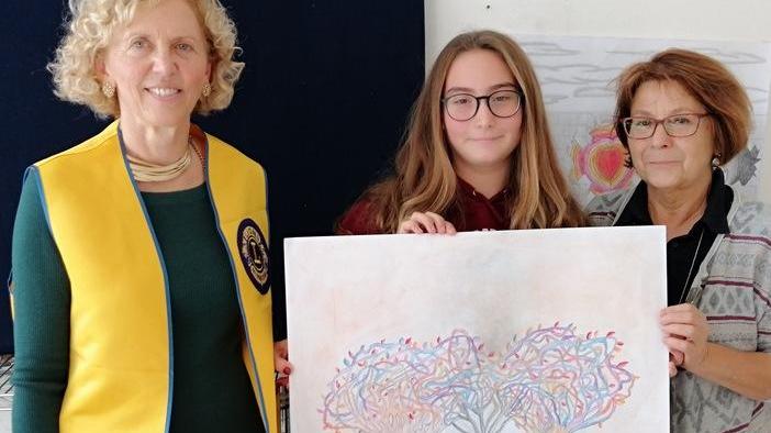 “Un poster per la pace” vincono gli alberi di Denise