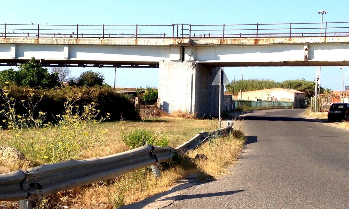 Guardrail danneggiato e pericoloso