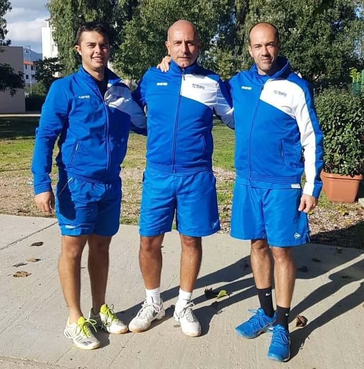 Tennis, vincono solo gli azzurri del Tempio B