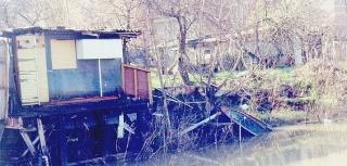 Un’immagine del degrado ai Passi