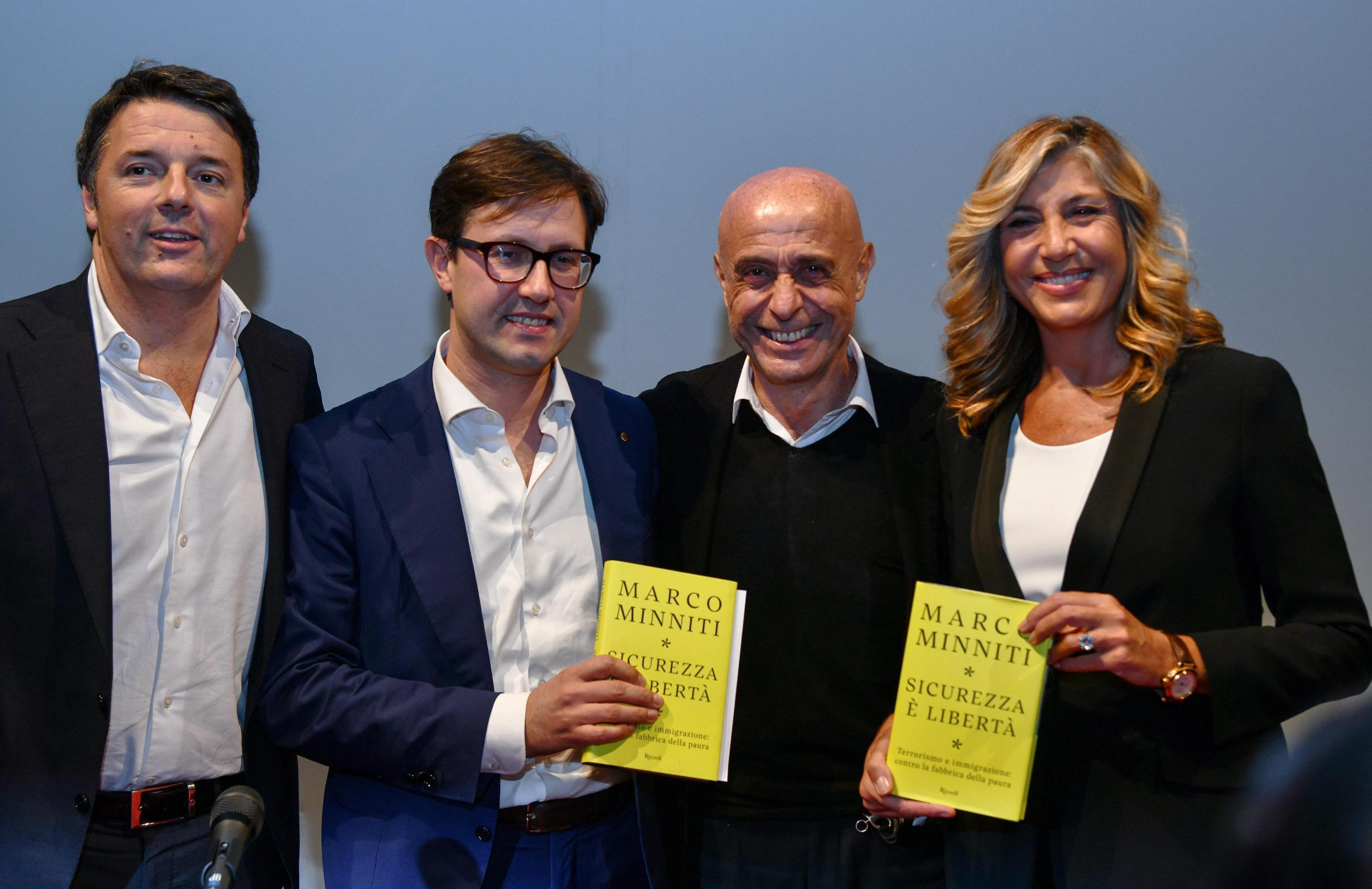 Matteo Renzi, Dario Nardella, Marco Minniti, Myrta Merlino