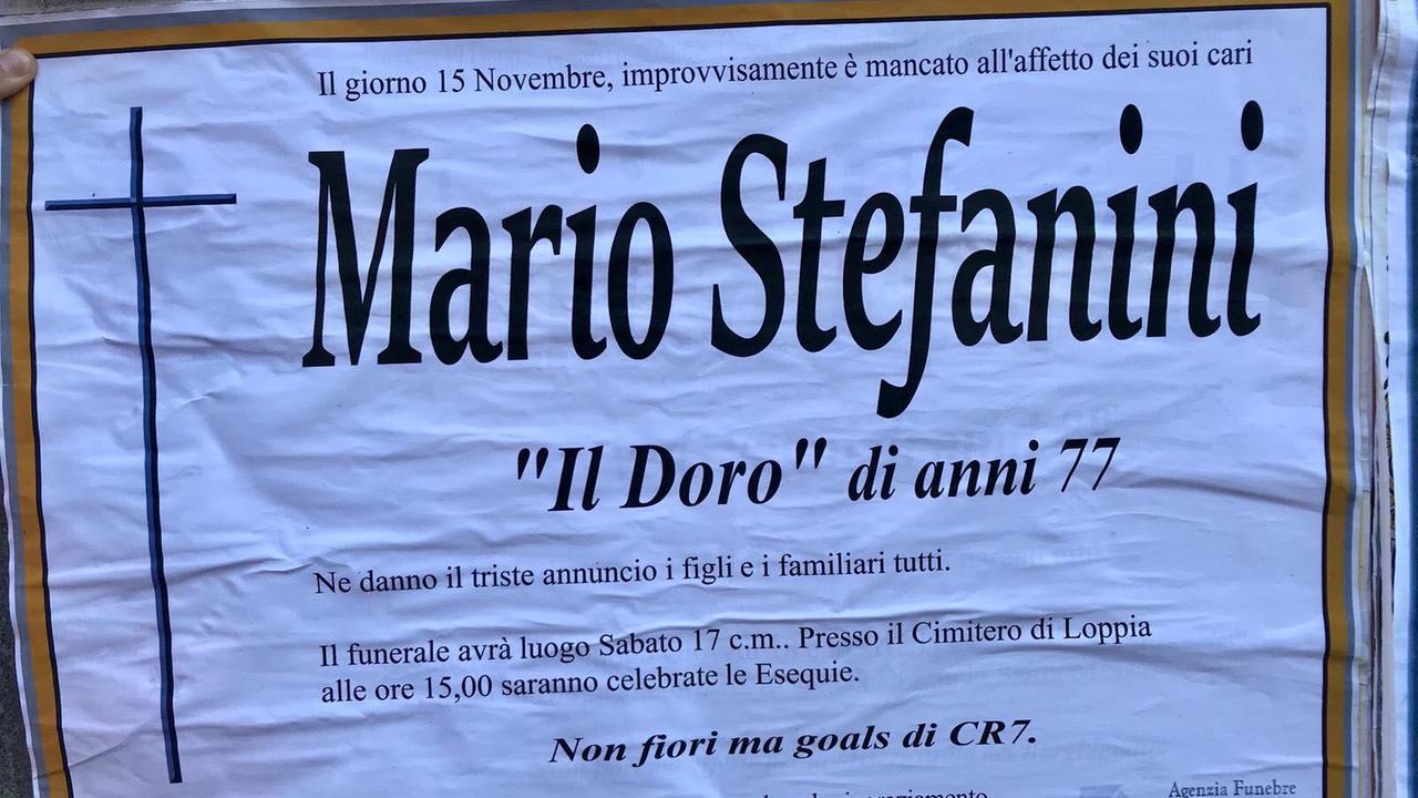Per il suo funerale chiede gol di CR7 al posto dei fiori