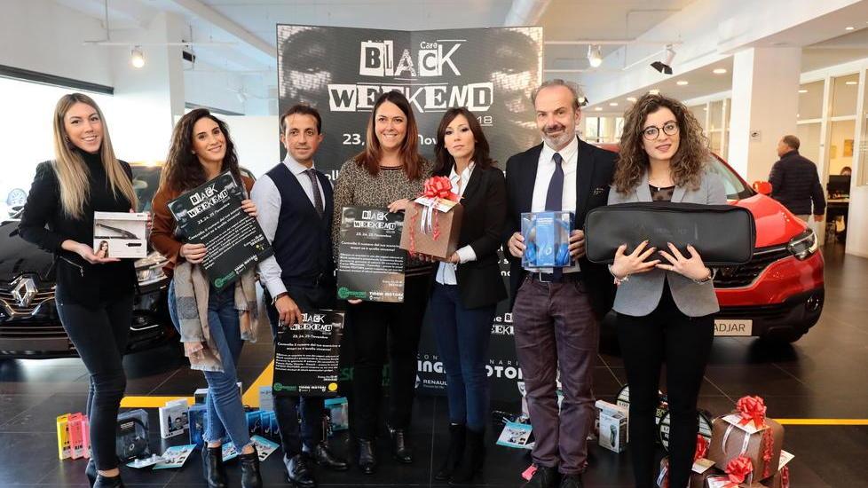 La presentazione del "Black weekend" (Foto Agenzia Carlo Sestini)
