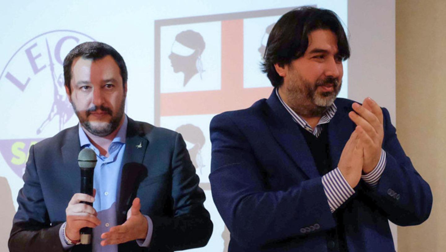Salvini, poker di tappe in Sardegna per incoronare Solinas 